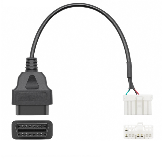 Диагностический переходник 12 pin - OBD2 Tesla Model S/X(2012-2015) - изображение 4