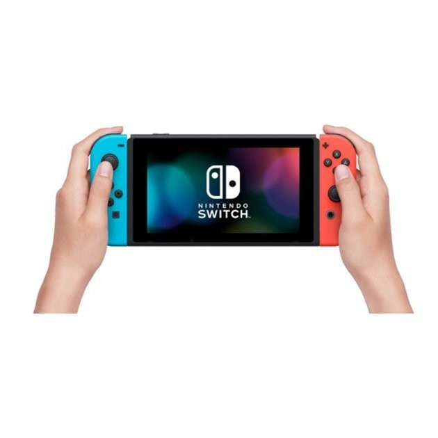 Игровая консоль Nintendo Switch V2 Red/Blue (HAD-S-KABAH