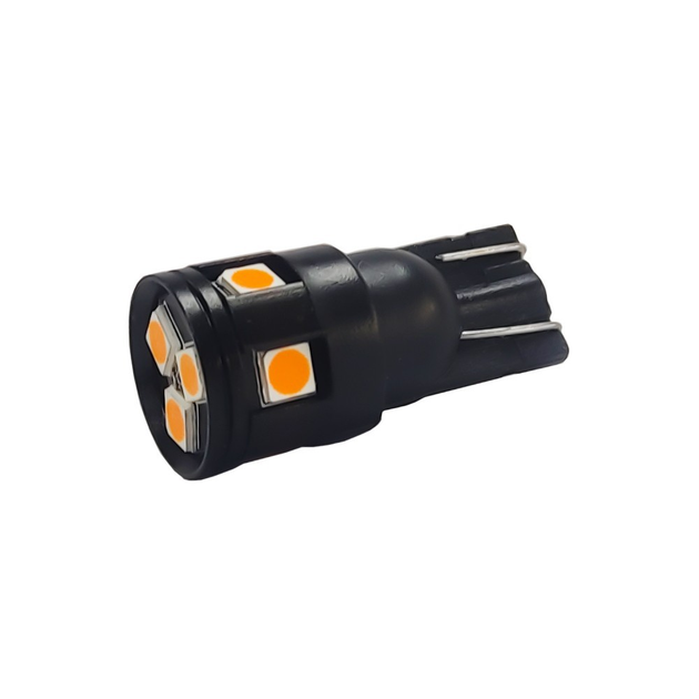 Светодиодная лампа Avolt W5W 3030-8smd желтая canbus 12v (12527) – фото ...