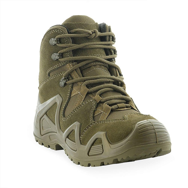 Ботинки армейские тактические Alligator Olive, военные берцы аллигатор, ботинки демисезонные кожаные 40 (SK-1152) - изображение 2