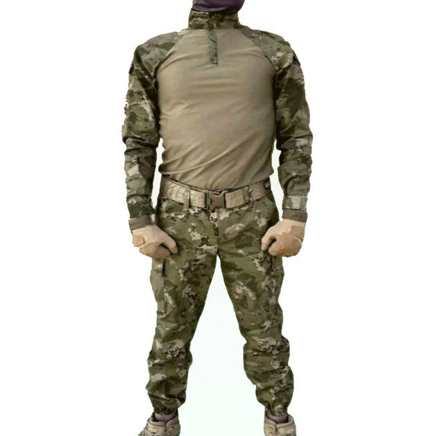Тактичний костюм убакс та штани мультикам для ЗСУ розмір S (46) - зображення 1
