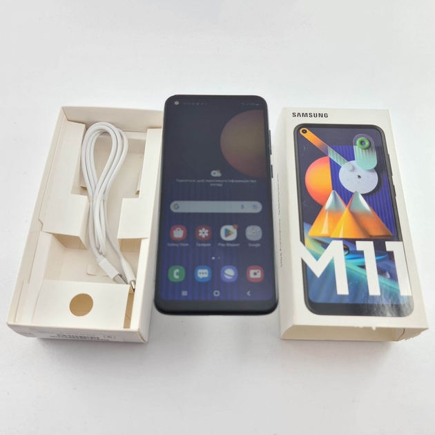 Samsung Galaxy M11 32 GB Black (2C00005876) БУ – фото, отзывы ...