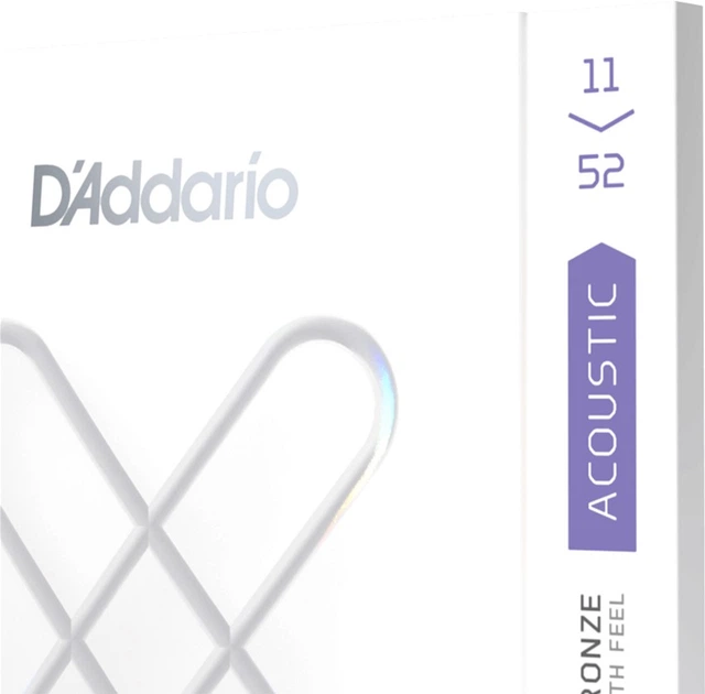 Струни для акустичних гітар D'Addario XSAPB1152 XS Acoustic Phosphor Bronze Custom Light (19954337605) - зображення 5