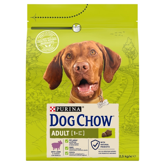 Sucha karma dla psów Purina Dog Chow 2.5 kg (7613034485946) - obraz 1