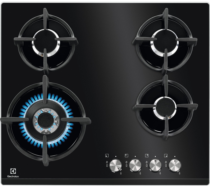 Варильна поверхня газова Electrolux KGG6437K - зображення 1