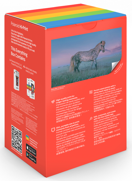 Фотопринтер Polaroid Hi-Print 2х3 Pocket Photo Printer Everything Box (006152) - зображення 8