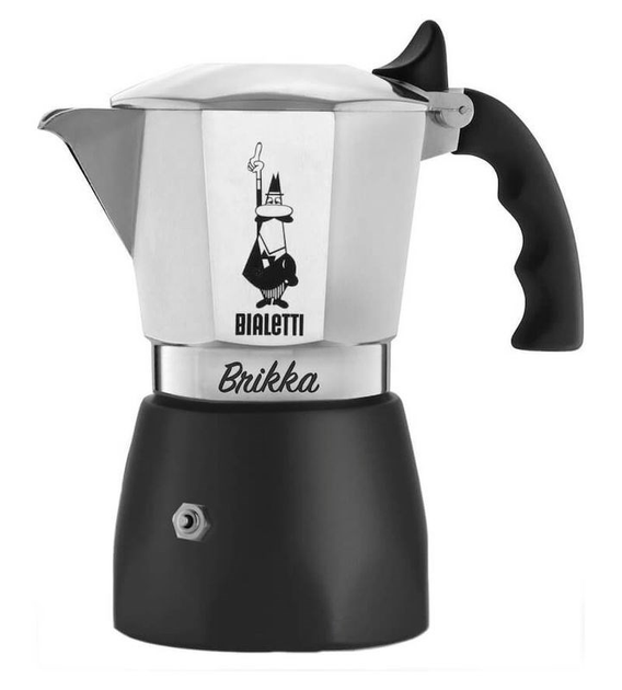 Гейзерна кавоварка Bialetti New Brikka 200 мл (0007312) - зображення 1