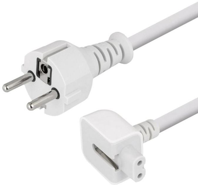 Кабель питания Apple Power Adapter Extension Cable EU White (MK122) - зображення 1