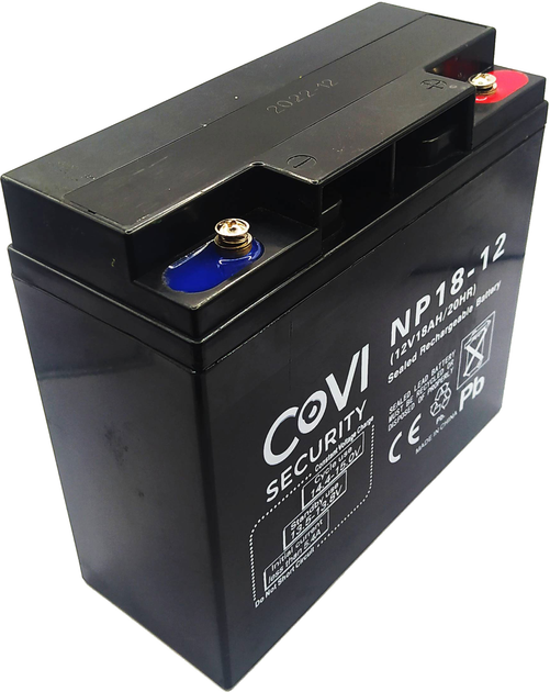 Аккумуляторная батарея CoVi Security NP18-12 18 Ah 12V AGM - изображение 2