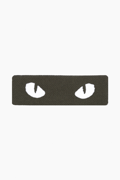 Шеврон "Глаза кота (светонакопительные) Оливковый (2000989530435) - изображение 1