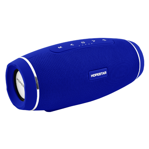 Портативная колонка HOPESTAR H27, Bluetooth, радио, PowerBank, speakerphone, синий - изображение 2