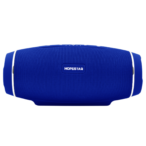 Портативная колонка HOPESTAR H27, Bluetooth, радио, PowerBank, speakerphone, синий - изображение 4