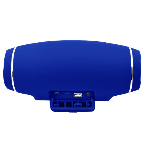 Портативная колонка HOPESTAR H27, Bluetooth, радио, PowerBank, speakerphone, синий - изображение 5