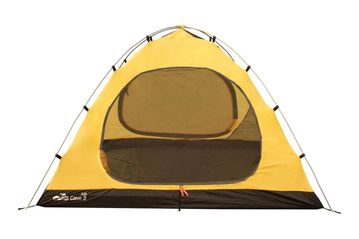 Палатка трехместная Tramp Cave 3 TRT-021-green 490х220х130 см - Фото 3 Палатка трехместная Tramp Cave 3 TRT-021-green 490х220х130 см - изображение 3