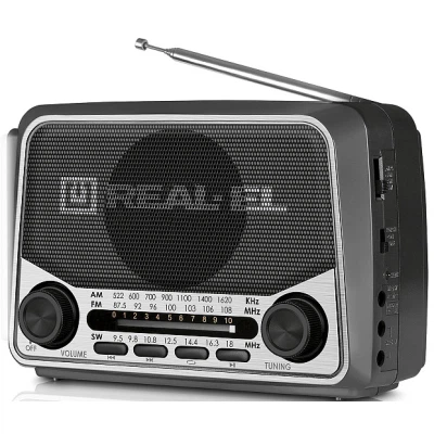 Портативный радиоприемник REAL-EL X-525 Grey - Фото 3 Портативный радиоприемник REAL-EL X-525 Grey - изображение 3