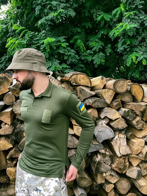 Лонгслів Intruder 'Fling' хакі XXL - зображення 6