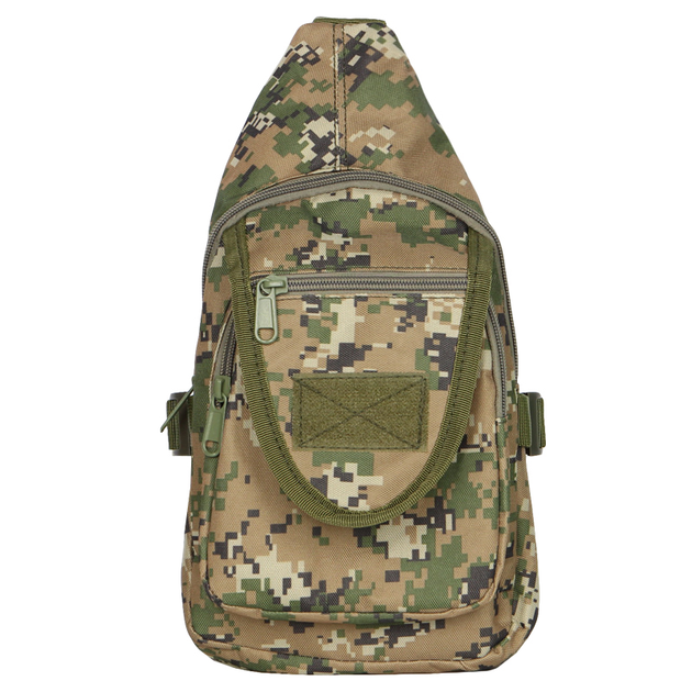 Рюкзак тактический на одно плечо AOKALI Outdoor A32 Camouflage ACU - изображение 1