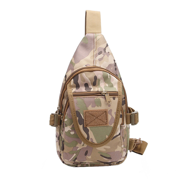 Рюкзак тактический на одно плечо AOKALI Outdoor A32 Camouflage CP - зображення 1