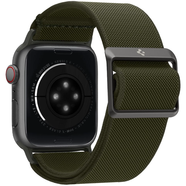 Ремінець для Apple Watch Spigen Fit Lite for Watch 49/45/44/42mm, Khaki (AMP02288) - зображення 4
