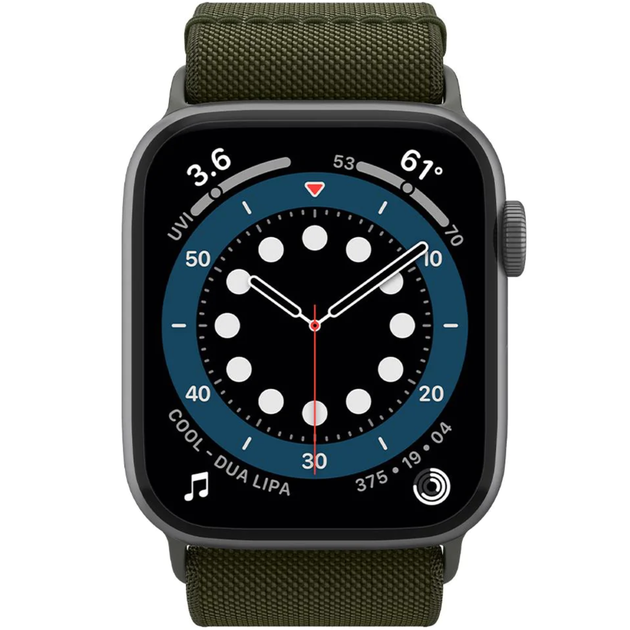 Ремінець для Apple Watch Spigen Fit Lite for Watch 49/45/44/42mm, Khaki (AMP02288) - зображення 5