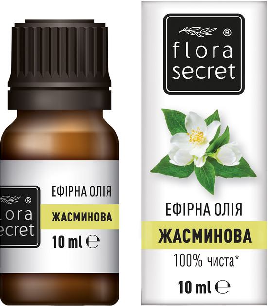 Эфирное масло Flora Secret Жасмин 10 мл (4820174891992) - изображение 1