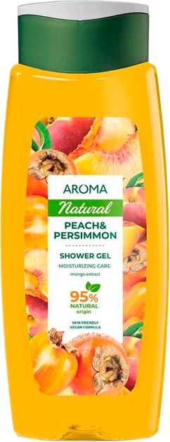 Акція на Гель для душу Aroma Peach&Persimmon Персик і Хурма 400 мл від Rozetka