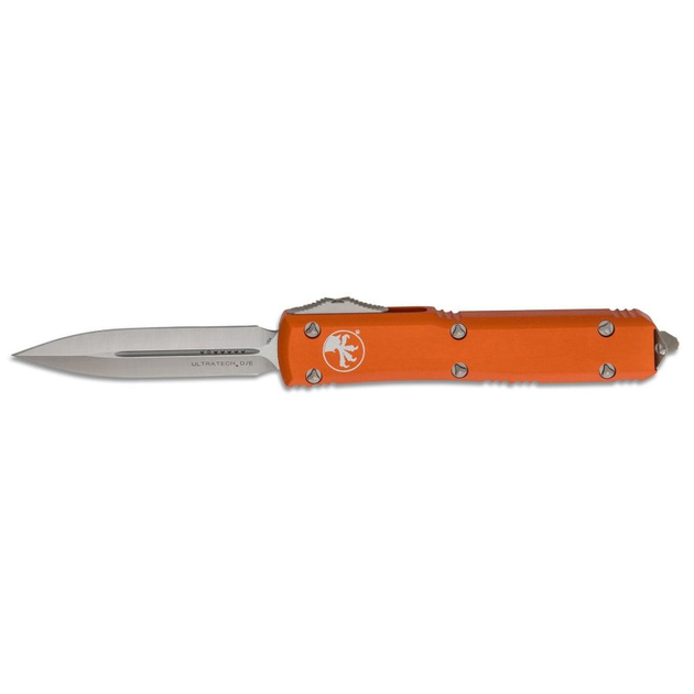 Ніж Microtech Ultratech Double Edge Satin Orange (122-4OR) - зображення 1