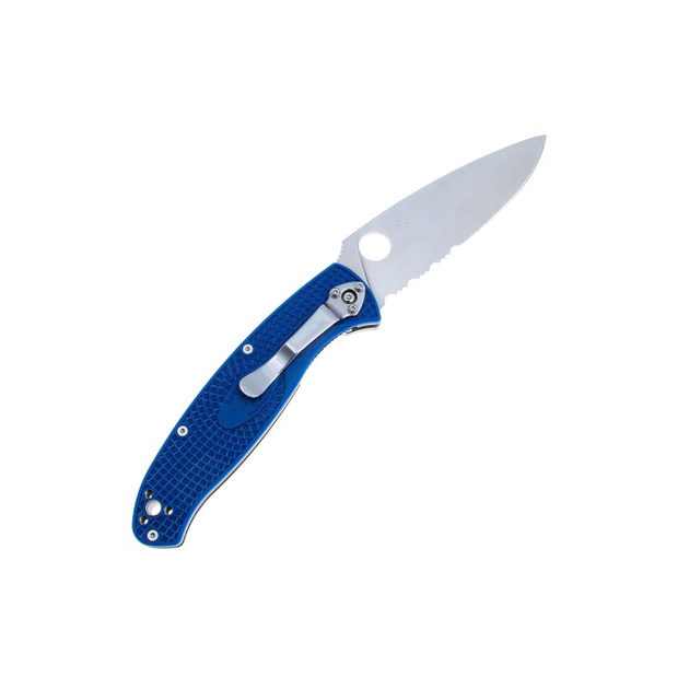 Нож Spyderco Resilience FRN S35VN полусеррейтор (C142PSBL) - изображение 2