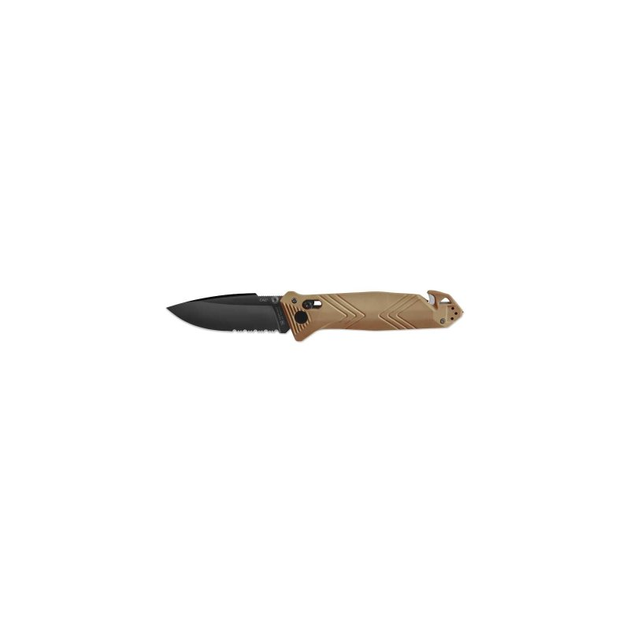 Нож Outdoor CAC Nitrox Serrator PA6 Sand (11060102) - изображение 1