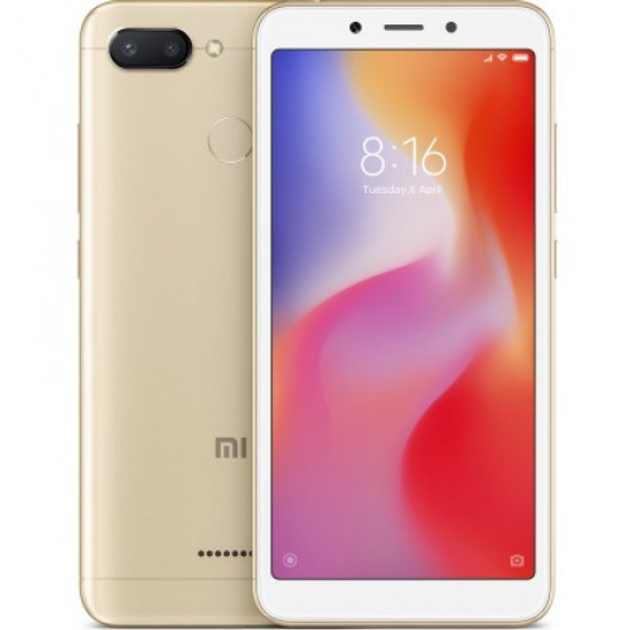 Смартфон Xiaomi Redmi 6 4/64GB Gold Refurbished – фото, отзывы ...