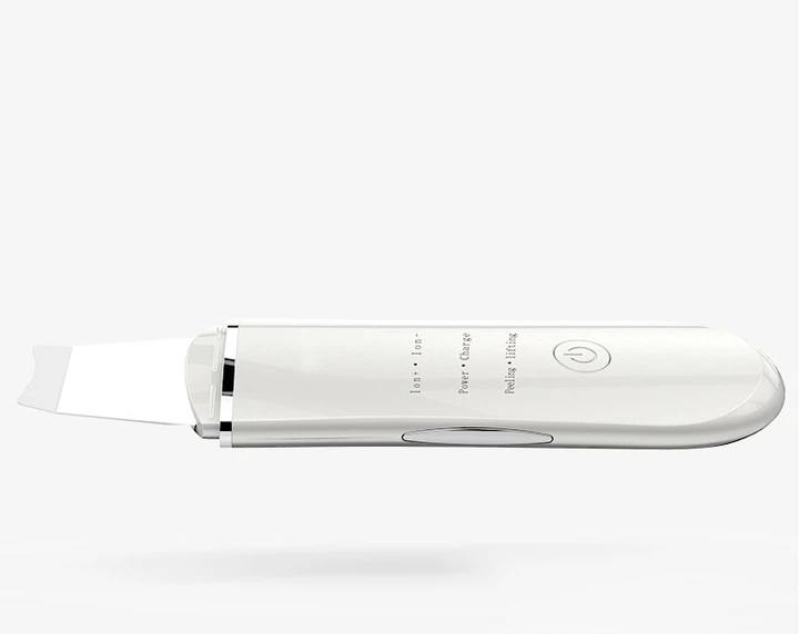 Аппарат для ультразвуковой чистки лица Ultrasonic белый - изображение 2