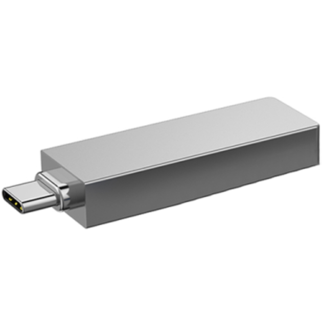 Адаптер WIWU T02 Pro Type-C to 2xUSB+USB-C, Silver - Фото 2 Адаптер WIWU T02 Pro Type-C to 2xUSB+USB-C, Silver - зображення 2
