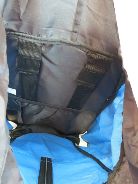 Туристический походный рюкзак Adventuridge S1645295 голубой с серым - изображение 10
