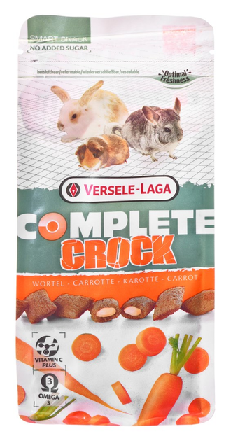 Przysmak dla królików i gryzoni VERSELE-LAGA Complete Crock z marchewką 50g (5410340613030) - obraz 1