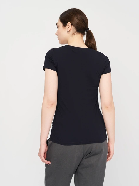 Футболка женская Tommy Hilfiger 11052.3 S Темно-синяя - Фото 2 Футболка женская Tommy Hilfiger 11052.3 S Темно-синяя - изображение 2