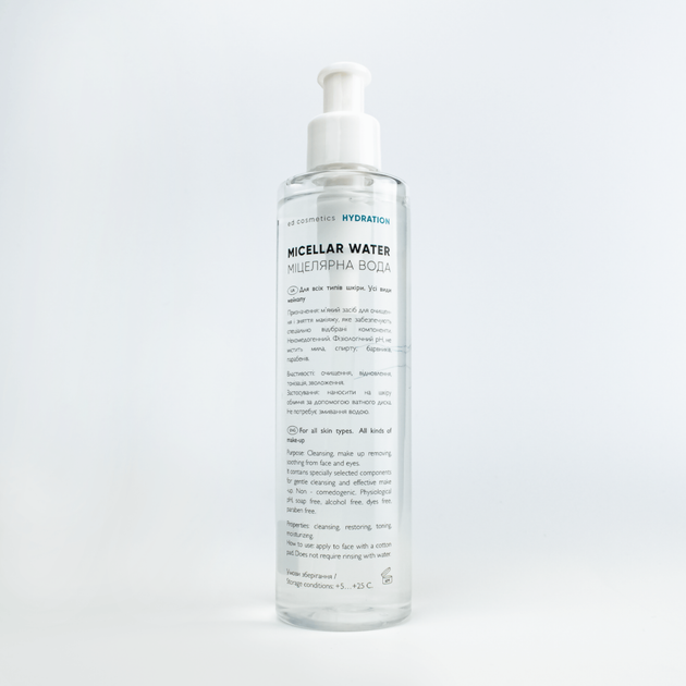 Міцелярна вода ED Сosmetics Hydration 250 мл 4820253560054 - зображення 2