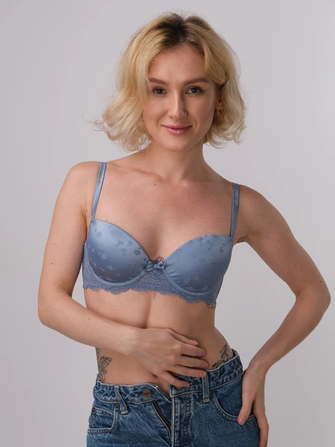 Бюстгальтер Verdissima Raso + Pizzo RP25 85C Голубой (8059892477881) - Фото 1 Бюстгальтер Verdissima Raso + Pizzo RP25 85C Голубой (8059892477881) - изображение 1