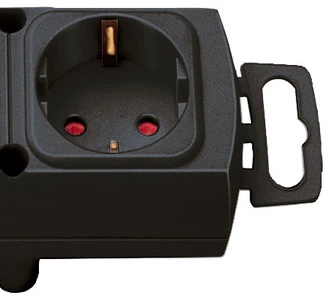 Przedłużacz Brennenstuhl Comfort-Line 6 gniazdek z płaską wtyczką 2 m Czarny (1153300100) - obraz 3