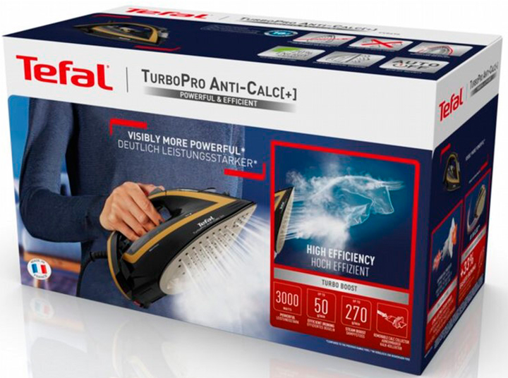Żelazko TEFAL TurboPro Anti-Calc FV5696E1 - obraz 10
