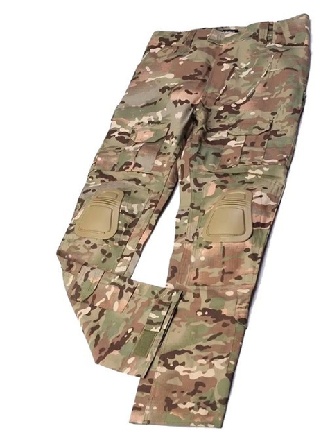 Штани з наколінниками мультикам, штани чоловічі мультикам ріп стоп MultiCam, брюки L 8987444200 - зображення 2