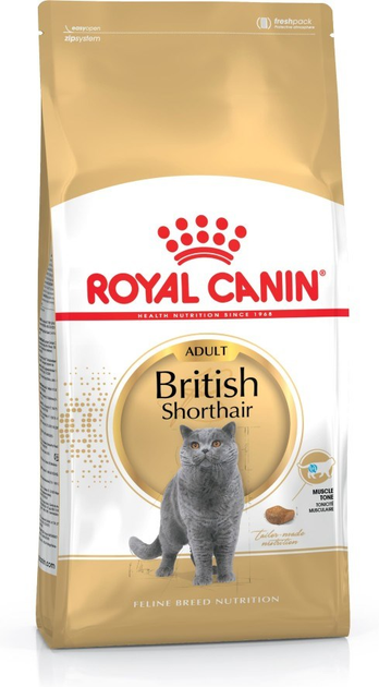 Sucha karma dla dorosłych kotów Royal Canin British Shorthair Adult 2 kg (3182550756419) (2557020) - obraz 1