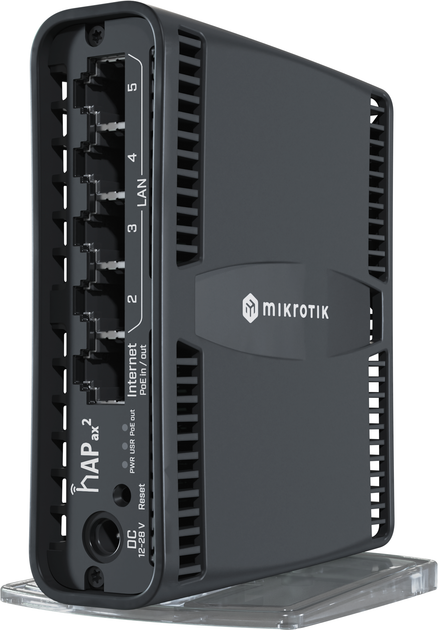 Маршрутизатор Mikrotik hAP ax (C52iG-5HaxD2HaxD-TC) - Фото 1 Маршрутизатор Mikrotik hAP ax (C52iG-5HaxD2HaxD-TC) - изображение 1
