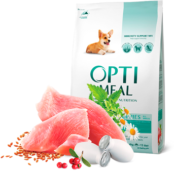 Сухой корм Optimeal для щенят индейка 12 кг - изображение 2