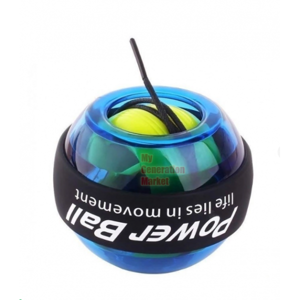 Кистевой тренажёр для мышц рук, предплечья, запястья POWER BALL гироскопический эспандер с ротором для тренировок Wrist ball - изображение 7