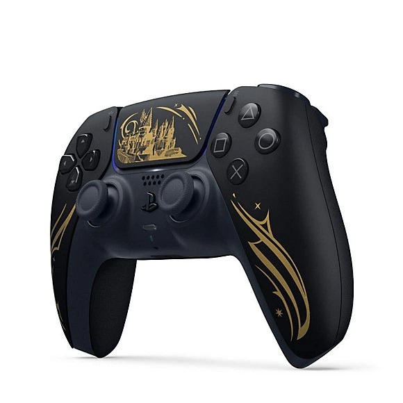 Геймпад Бездротовий Контролер Sony PlayStation (PS5) Limited Edition DualSense Hogwarts Legacy Black-Gold - зображення 3