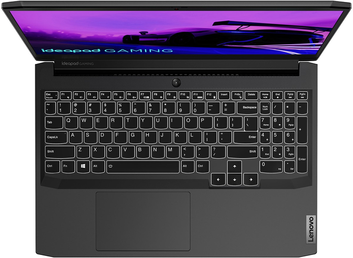 Ноутбук Lenovo IdeaPad Gaming 3 15IHU6 (82K101F0PB) Shadow Black - зображення 7