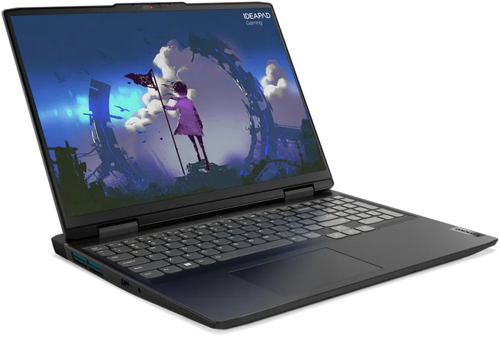 Laptop Lenovo IdeaPad Gaming 3 16IAH7 (82SA007QPB) Onyx Grey - obraz 2