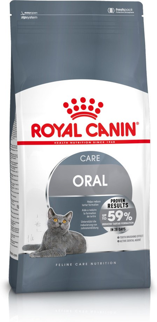 Sucha karma dla kotów Royal Canin Oral Care 400 g (3182550717175) - obraz 1