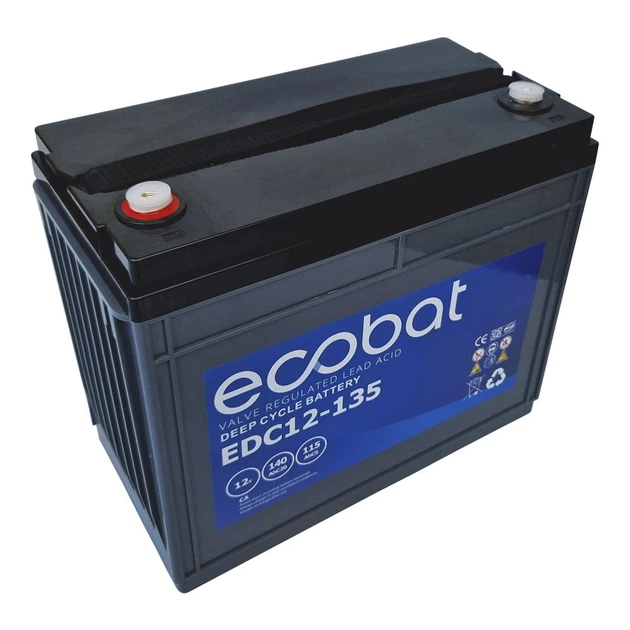 Аккумулятор Ecobat EDC12-135 AGM - Фото 3 Аккумулятор Ecobat EDC12-135 AGM - изображение 3