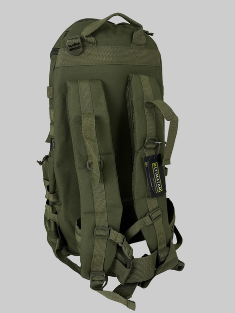 Рюкзак рейдовий Ultimatum Олива RT-123 на 65 л., тактичний похідний військовий рюкзак - изображение 2
